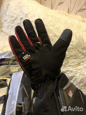Теплые мото перчатки Kemi moto объявление продам