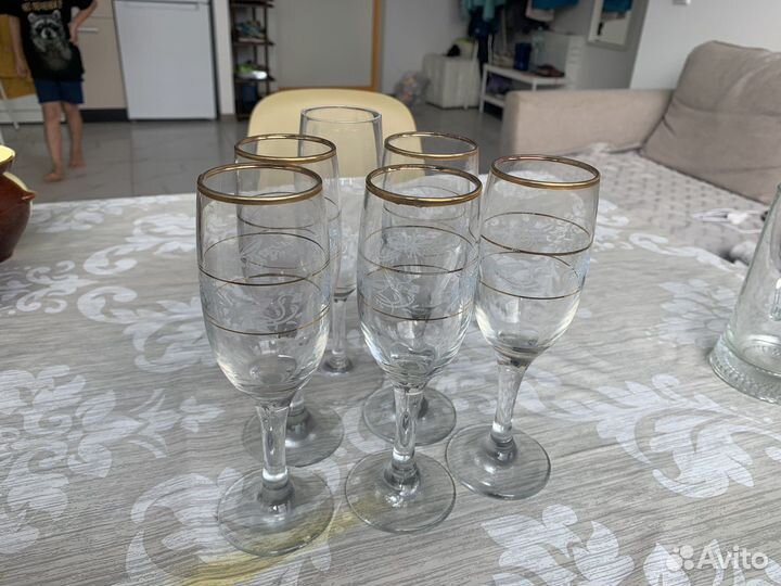 Фужеры рюмки бокалы СССР