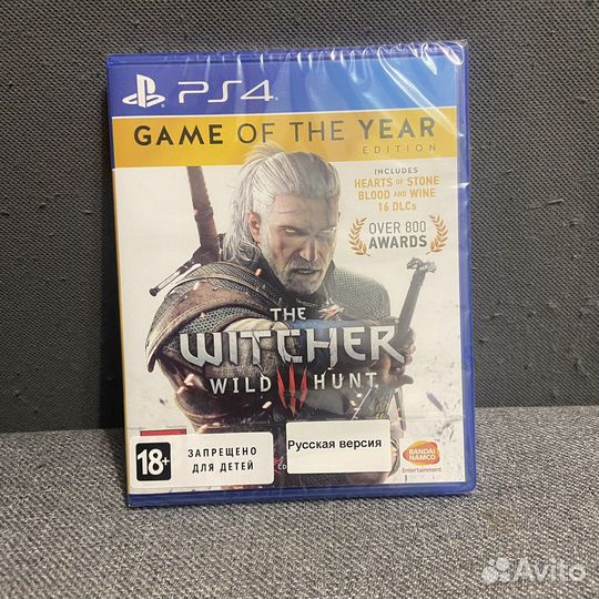 Witcher 3 Wild hunt PS4 игра года