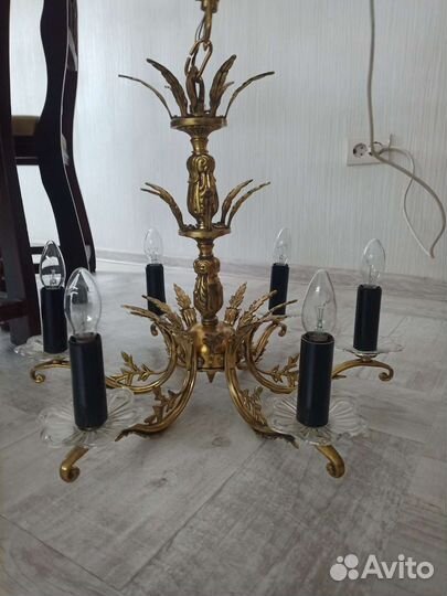 Бронза люстра СССР