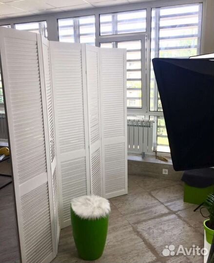 Ширма деревянная жалюзийная