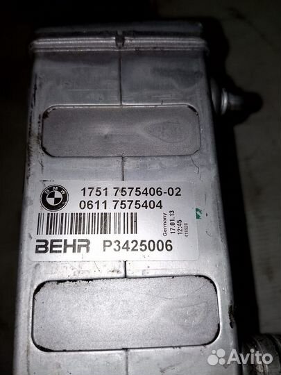 Интеркулер правый BMW X5 E70