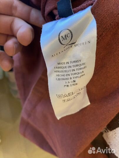 Mcqueen футболка