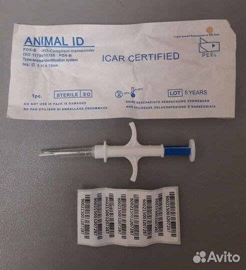 Микро Чипы для животных