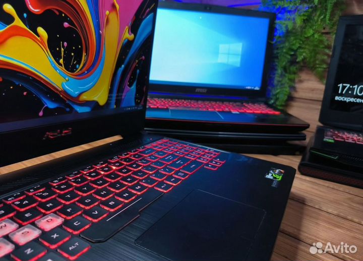 Крутые игровые ноутбуки i5, i7, Ryzen, GTX