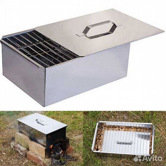 Коптильная горячего копчения