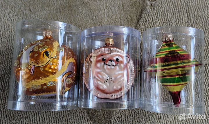 Ёлочные украшения игрушки