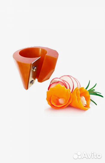 Нож для моркови, овощечистка- декоратор