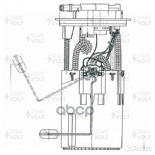Модуль топливного насоса для а/м Toyota Avensis