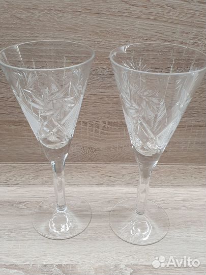 Хрустальные фужеры