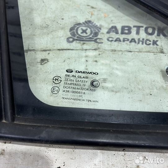 Форточка левая Daewoo Nexia