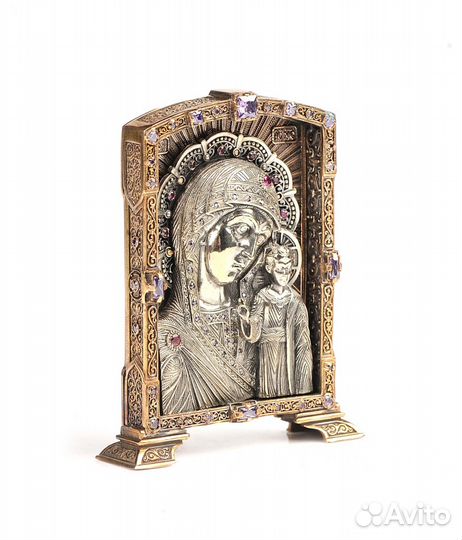 Икона бронза 