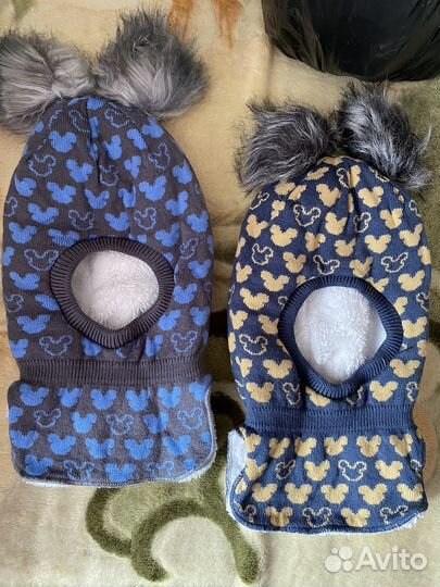 Шапки для двойняшек