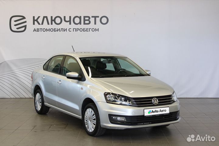 Volkswagen Polo 1.6 AT, 2015, 157 345 км