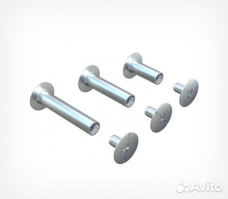 Винт металлический BINDING screw, 15 мм, Золотой