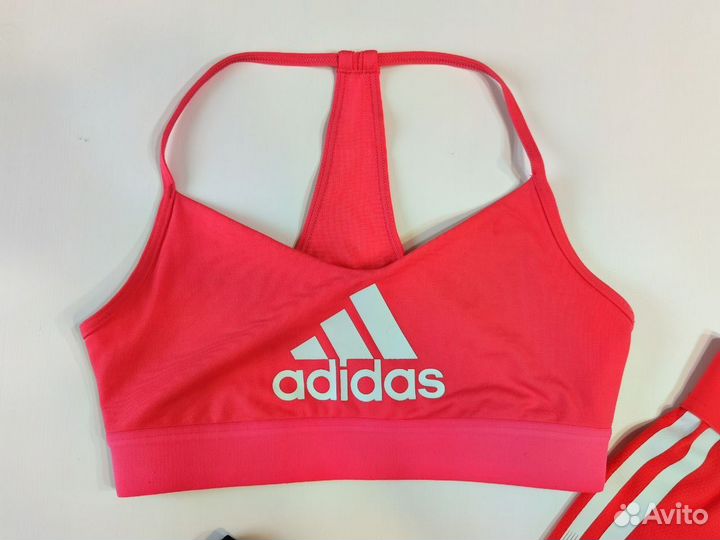 Спортивный костюм женский для фитнеса adidas xs