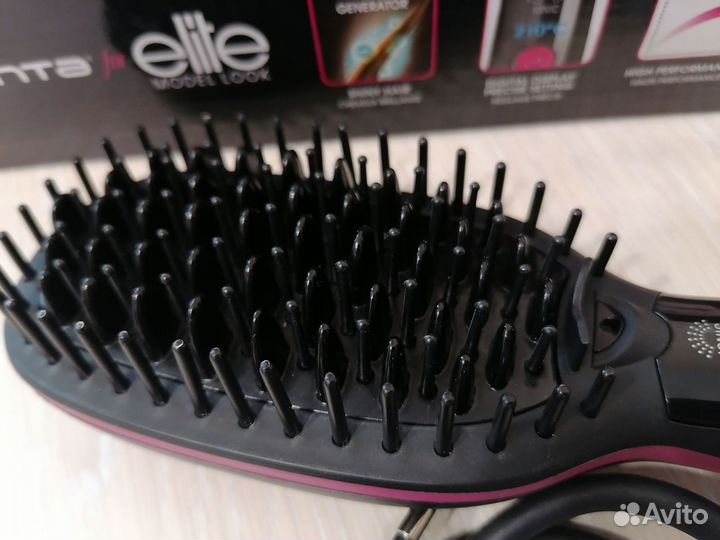 Расческа выпрямитель Rowenta для волос