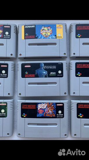 Игры для Super Nintendo snes pal