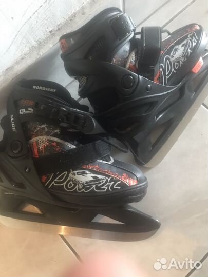 Коньки раздвижные