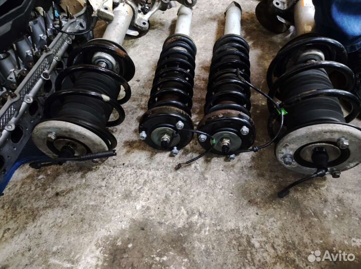 Передние задние амортизаторы EDC на BMW E39 ориг