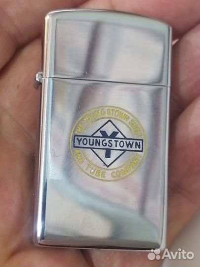 Зажигалка Zippo slim Youngstown 1958 Редкая