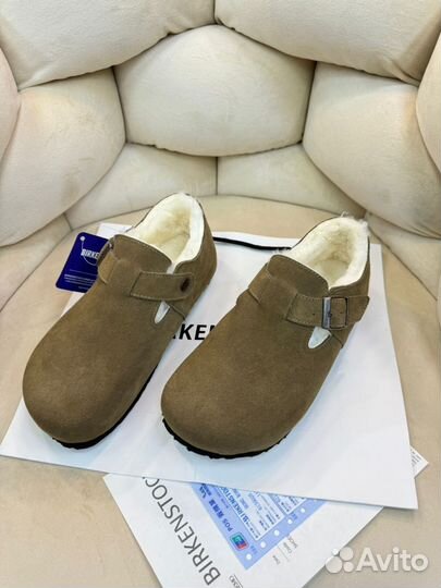 Зимние Сабо / Слиперы Birkenstock Размеры 36-40