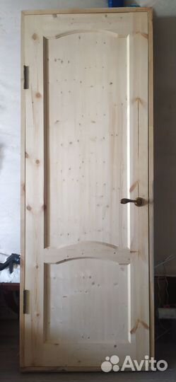 Дверь в сборе, с коробкой, готовая к установке
