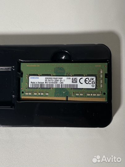 Оперативная память для ноутбука ddr4 8gb