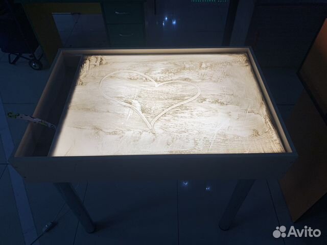 Стол для рисования песком с подсветкой