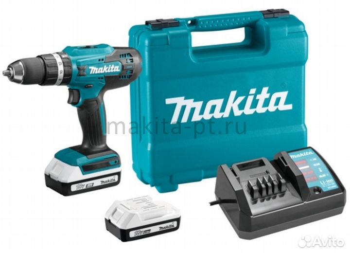 Шуруповерт Makita DF488DWE