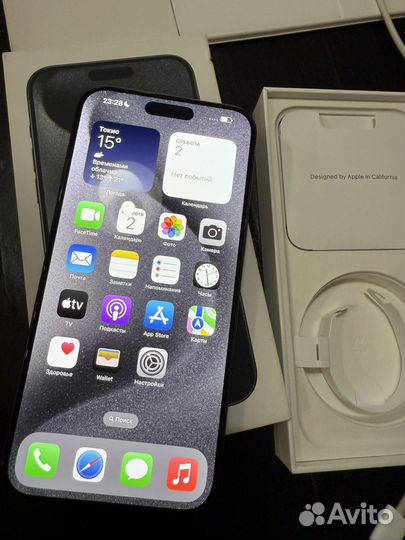 iPhone 15 Pro Max, 256 ГБ