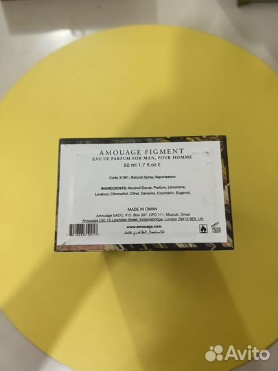Amouage Figment мужской 50 мл