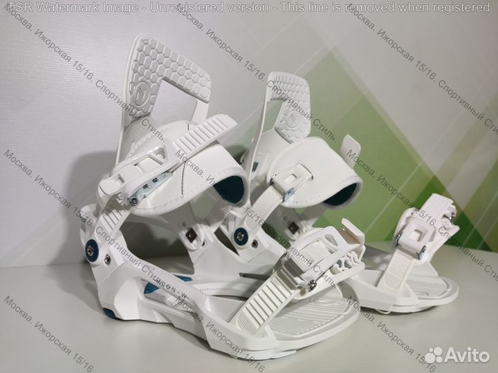 Крепления для сноуборда nidecker muon-W white NEW