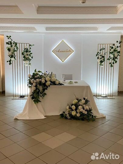 Свадебный декор оформление зала