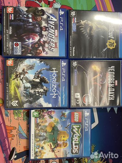 Диски на ps4