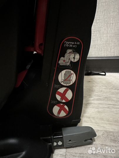 Детское автокресло с isofix capella
