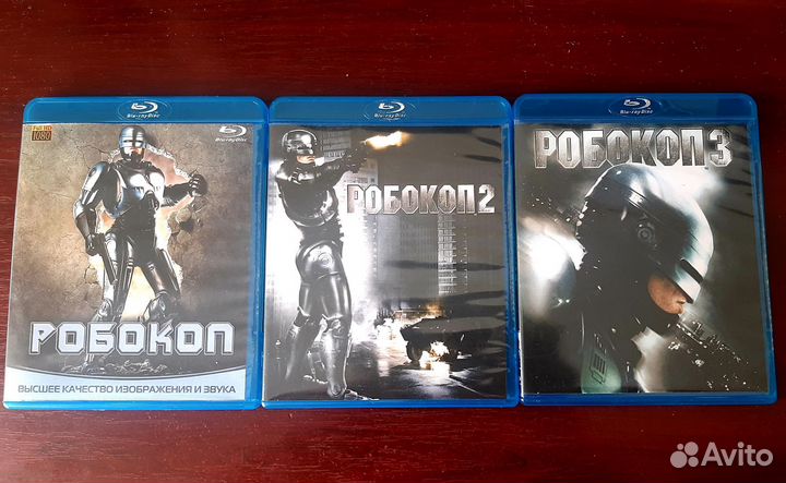 Робокоп. Трилогия (3 Blu-Ray)