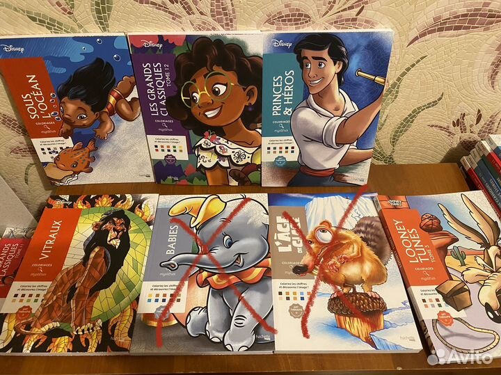 Hachette disney раскраски