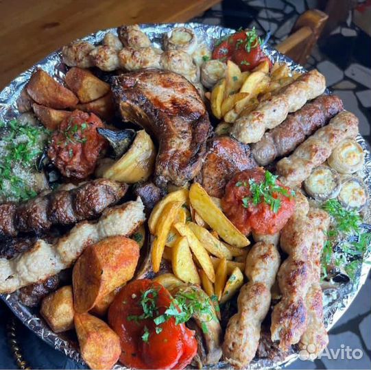 Шашлык на гриле с доставкой