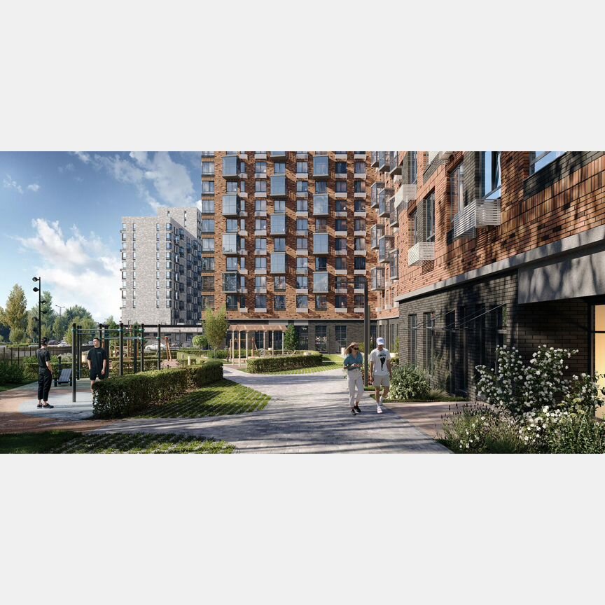 2-к. квартира, 59,6 м², 5/17 эт.