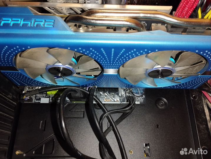 Видеокарта Sapphire rx580 8gb Nitro+ SE