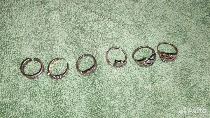 Фигурные кольца пакетом (часть 3)