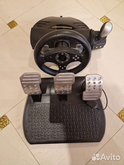 Руль RGT FFB PRO Clutch Thrustmaster. 2, 3 педали