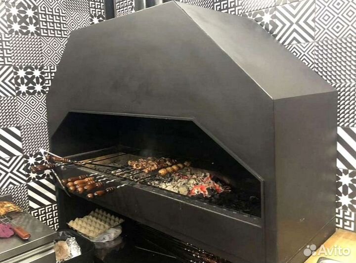 Мангал для кафе новый
