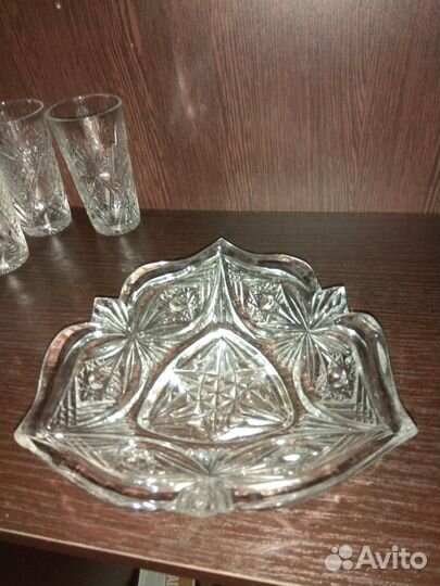 Салатники (вазы) хрустальные