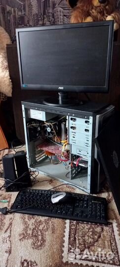 Игровой компьютер в сборе