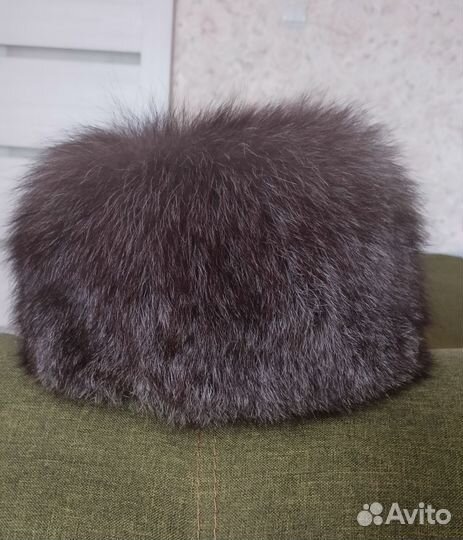 Шапка новая из песца