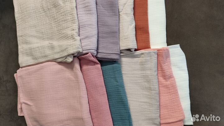 Пелёнка, плед муслин