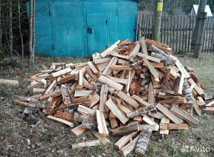 Дрова березовые колотые