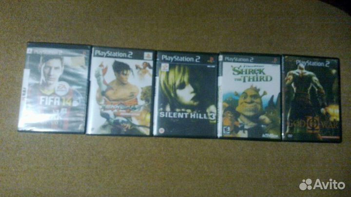 Playstation 2 с дисками